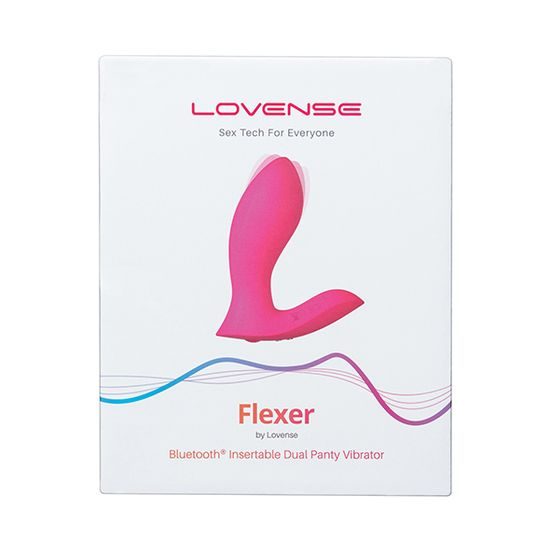 Lovense Flexer Insertable Dual Panty Vibrator