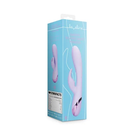 Loveline Smooth Silicone Rabbit Vibrator - Digital Lavender