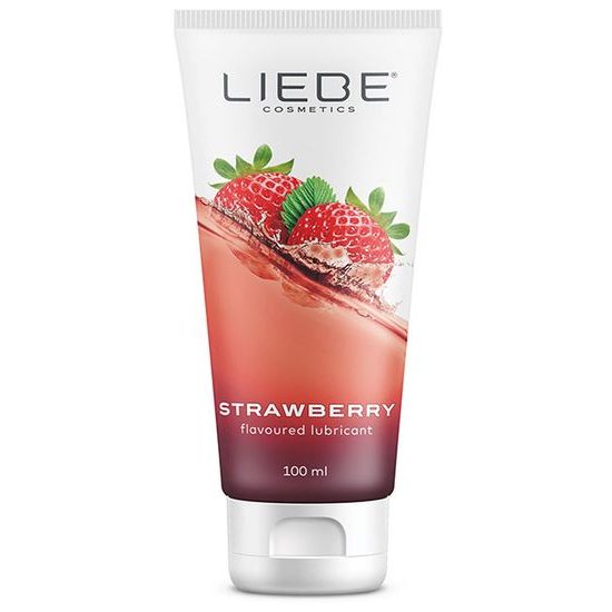 Liebe Lubricant Strawberry 100 ml EXPIRACE 5/25