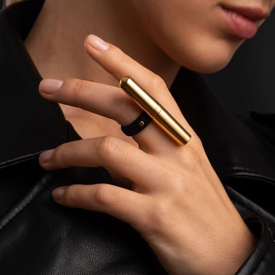 CRAVE Tease Vibrator Ring 24k Gold