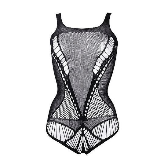 Le Désir Contrast Net Teddy Black