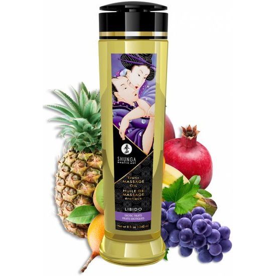 Shunga Erotic Massage Oil Libido Exotic Fruits 240ml