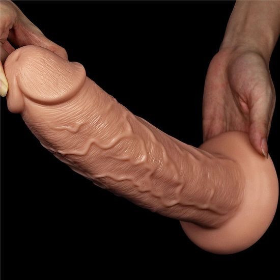 LoveToy Realistic Long Dildo 11"