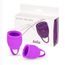 Lola Games Set of menstrual cups Natural Wellness Red Peony 2 pcs