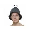 Kipira Onsen, Class D, klobouk do sauny z ovčí vlny, šedý