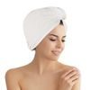 Wellness turban do sauny, bílý, froté