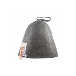 Kipira Onsen, Class D, klobouk do sauny z ovčí vlny, šedý