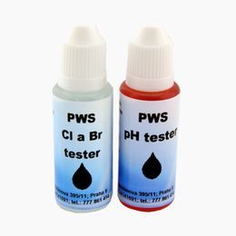 Techneco, PWS náhradní kapičky pro tester pH a Cl, 20ml