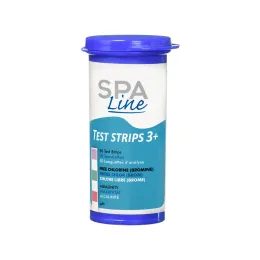 SPA Line, proužkový tester 3plus ke zjištění Cl,Br,pH a Alkality ve vodě, 50ks