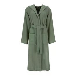 Vossen, mušelínový župan s kapucí, Silent Detox Green