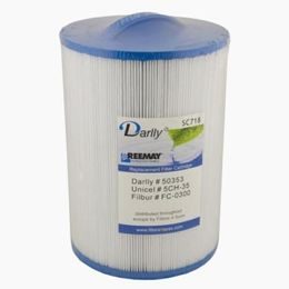 DARLLY, SC718 šroubovací filtrační kartuše, pro filtrační plochu 35 sq ft