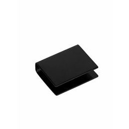 Magnetická U svorka na sklo tl.8mm, černá