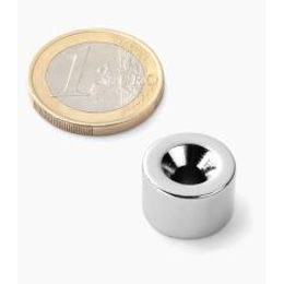 Velký silný neodymový magnet KR-15-9/4,5-10-N – pro dveře u sauny, okna, štíty