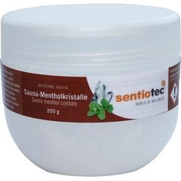 Sentiotec, mentolové krystaly do finské sauny, 200g