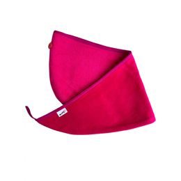 MaryBerry, Raspberry Splasch, turban do sauny, bílý s růžovým lemem