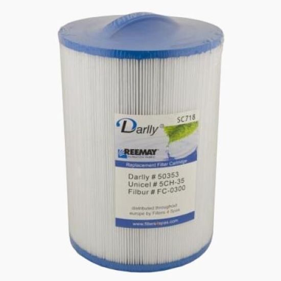 DARLLY, SC718 šroubovací filtrační kartuše, pro filtrační plochu 35m2