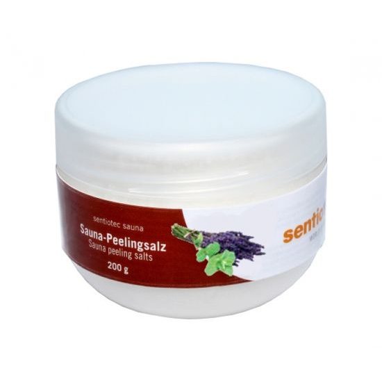 Sentiotec, peelingová sůl do sauny, 200g