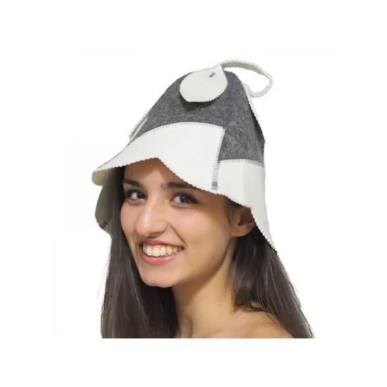 Kipira Onsen, Handbell, klobouk do sauny z ovčí vlny, tvar kvítek