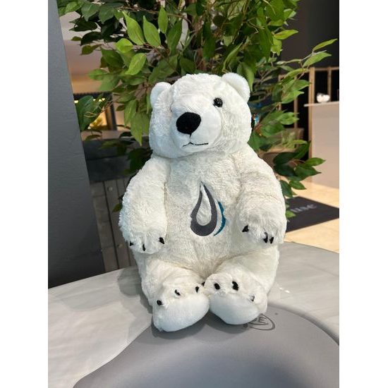 Spahouse, lední medvěd Olaf, krémově bílý s logem Spahouse, 45cm