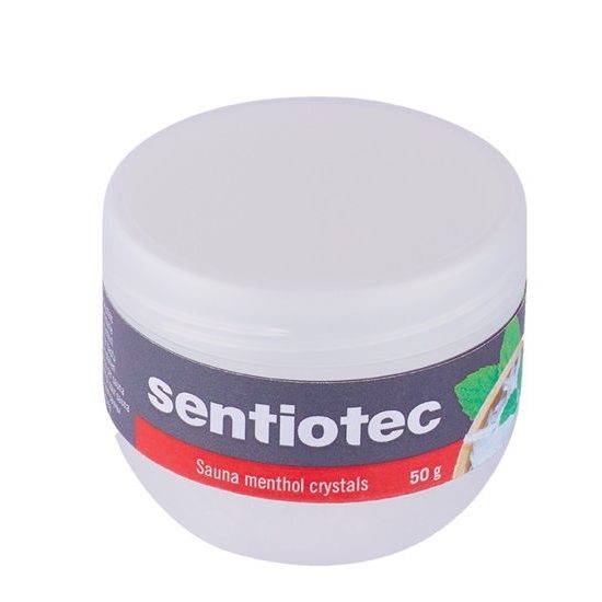 Sentiotec, mentolové krystaly do finské sauny, 50g