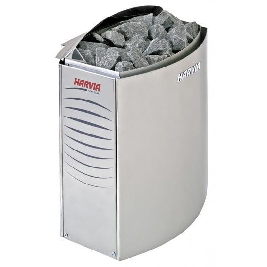 HARVIA Vega BC80E, 8 kW saunová kamna steel