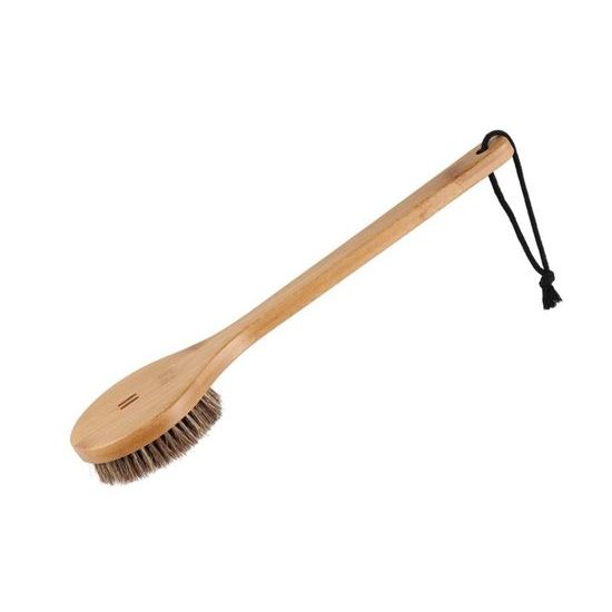 Rento bambusový kartáč kulatý s rukojetí