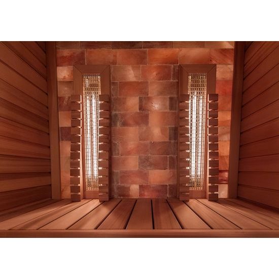 Harvia ECO, širokospektrální infrazářič s černou mřížkou 350W