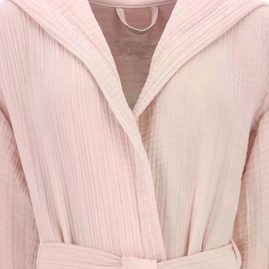 Vossen, mušelínový župan s kapucí, Silent Pearl Skin