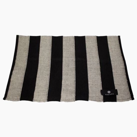 Emendo, saunová podložka černá, 40x50cm