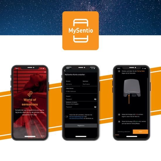 SENTIOTEC MySentio Wifi, set pro vzdálené ovládání sauny