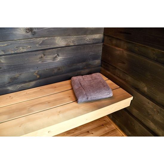 NordicSPA, kilt do sauny froté, dámský, šedý, 90 x 155 cm