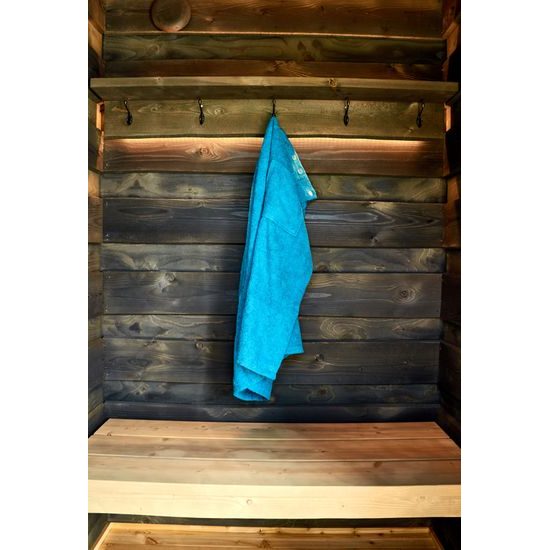 NordicSPA, kilt do sauny froté, dámský, tyrkysový, 90 x 155 cm