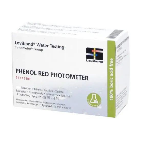 Lovibond® Phenol RED náhradní tablety do testeru SCUBA II, 10 ks