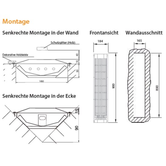 EOS, Vitae širokospektrální infrazářič, 350 W