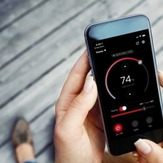 HARVIA Xenio CX110C Combi WiFi, řídící jednotka