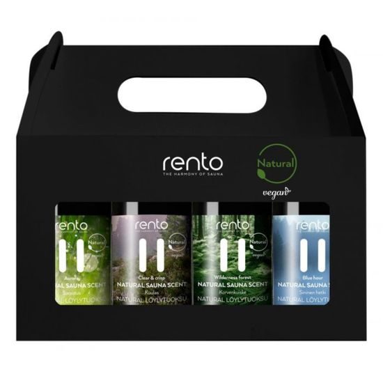 Rento, sada esenciálních olejů, aroma do sauny, 4x100ml