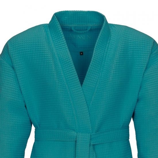 Vossen, ROM, dámský župan vafle, tyrkysový