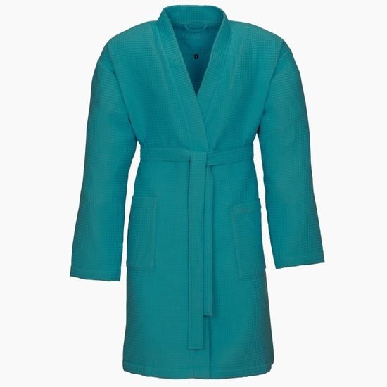 Vossen, ROM, dámský župan vafle, tyrkysový