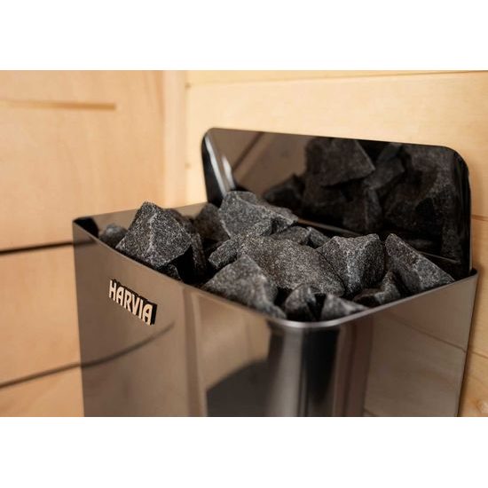 HARVIA The Wall E 9 kW závěsná saunová kamna černá