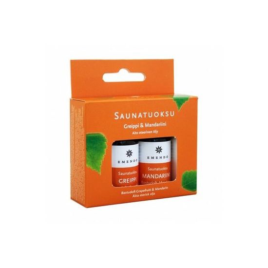 Emendo, aroma do finské sauny, grapefruit a mandarinka, 2 x 10 ml