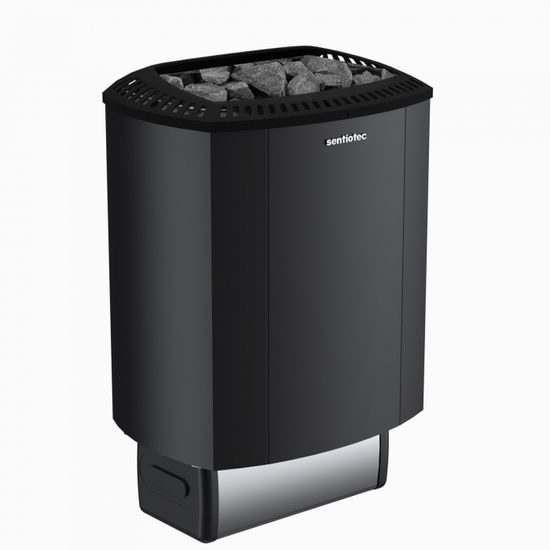 SENTIOTEC 200 E 9 kW, závěsná saunová kamna, černá