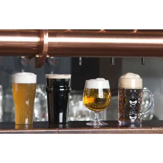 Venetto, Q nerozbitný plastový pohár na stopce na alko, nealko, pivo, 500ml