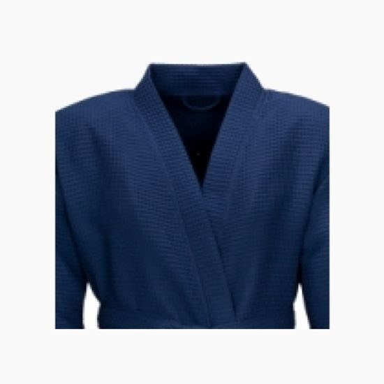 Vossen, Wellington, pánský župan vafle, modrý, vel. XL