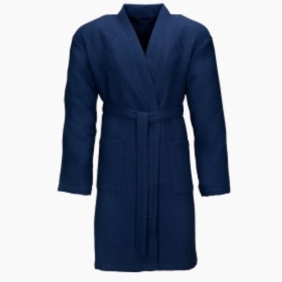 Vossen, ROM, pánský župan vafle, námořní modrá