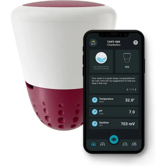 ONDILO ICO Spa V2, chytrý monitor vody, Cl/Br dezinfekce