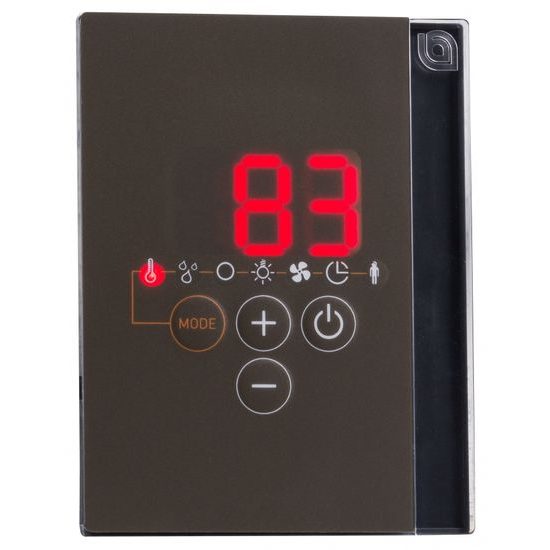 SENTIOTEC Professional D3i, řídící jednotka pro komb. a infra sauny, černá