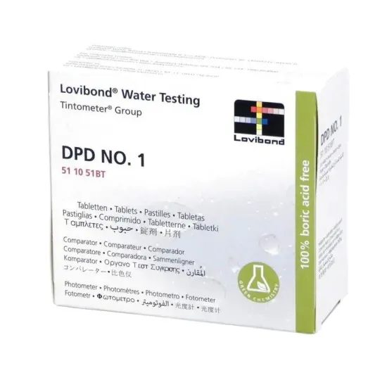 Lovibond® DPD č.1 náhradní tablety do testeru SCUBA II, 10 ks