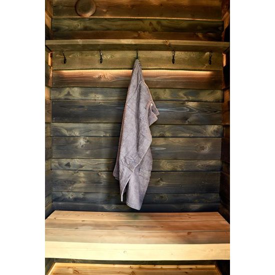 NordicSPA, Kilt do sauny froté, pánský, šedý,  90 x 155 cm