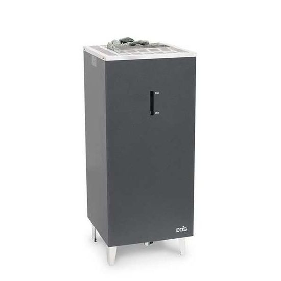 EOS BiO Cubo 2 antracit 10 kW, saunová kamna s výparníkem