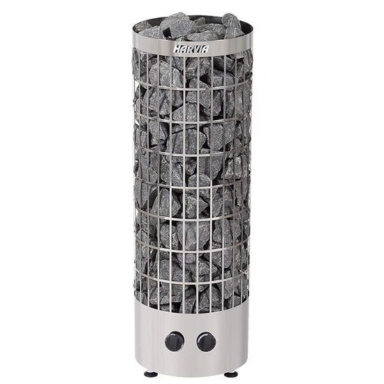 HARVIA Cilindro PC90, 9 kW saunová kamna, stříbrná